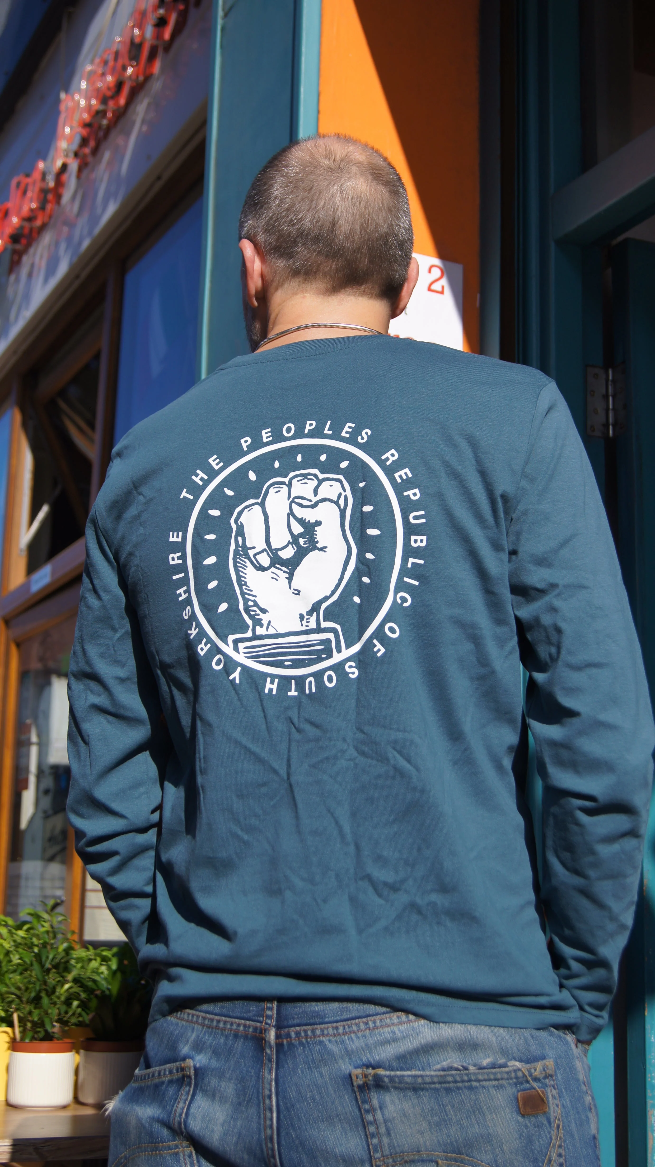 People's Republic of South Yorkshire Long Sleeve T-Shirt - Image 4