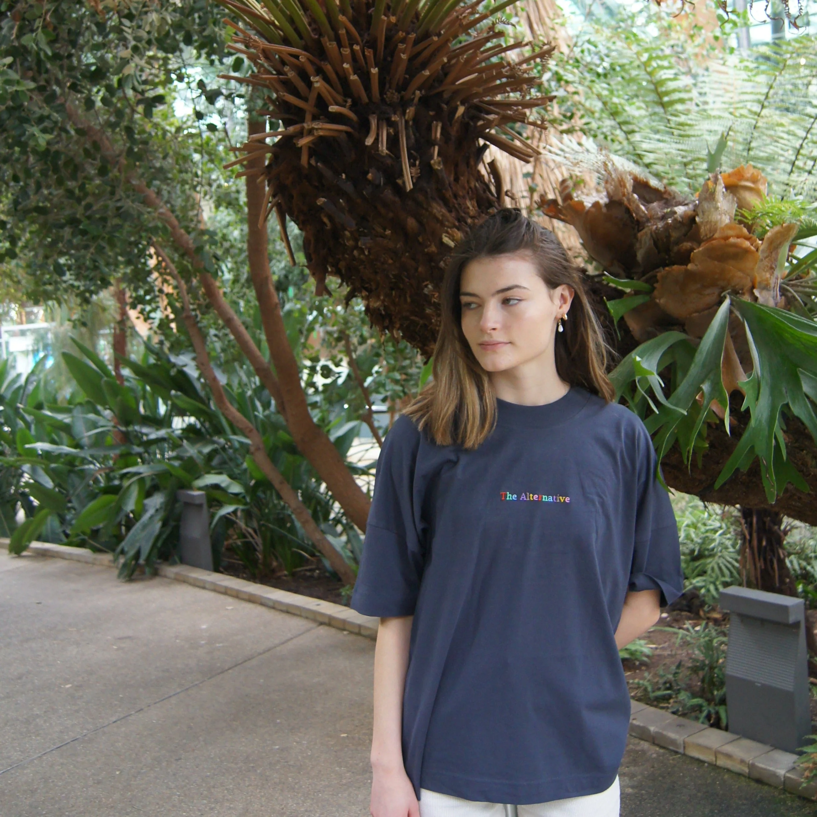 The Alternative Multicoloured Drop Shoulder T-Shirt - Image 4