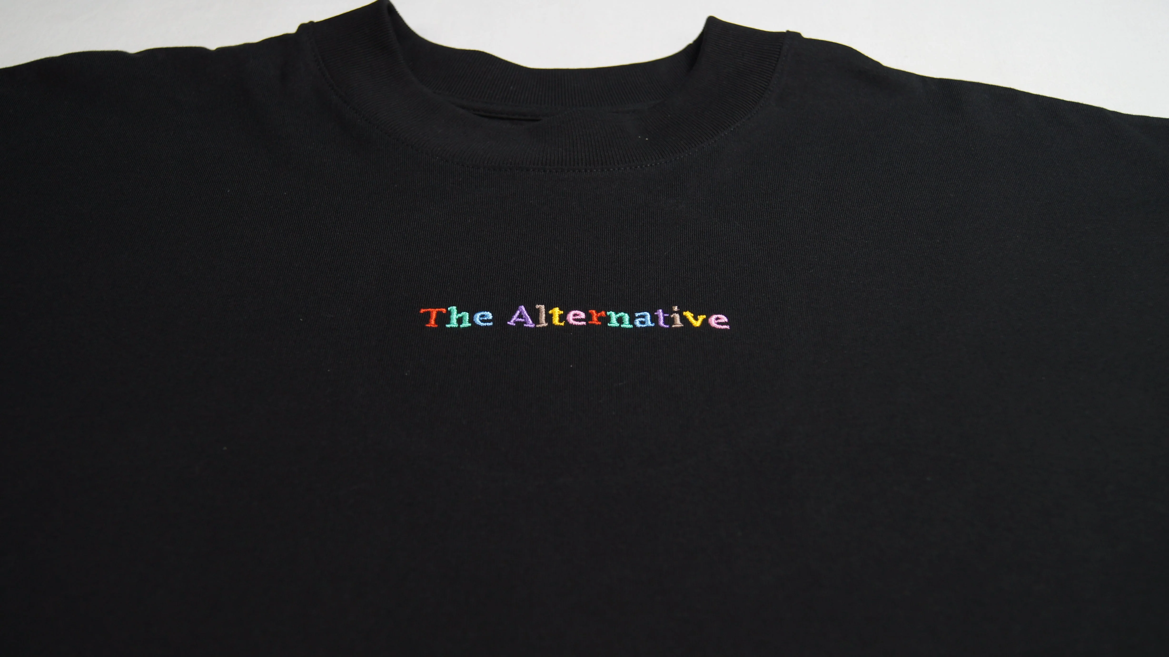 The Alternative Multicoloured Drop Shoulder T-Shirt - Image 5